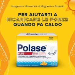 Polase Plus Magnesio e Potassio gusto arancia bipacco 2x36 bustine