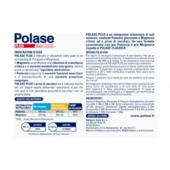 Polase Plus Più Magnesio E Potassio Integratore Alimentare Sali Minerali Arancia Mandarino 24 Bustine