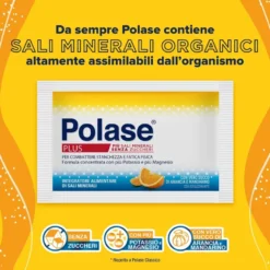 Polase Plus Più Magnesio E Potassio Integratore Alimentare Sali Minerali Arancia Mandarino 24 Bustine