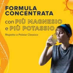Polase Plus Più Magnesio E Potassio Integratore Alimentare Sali Minerali Arancia Mandarino 2 confezioni da 24 Bustine