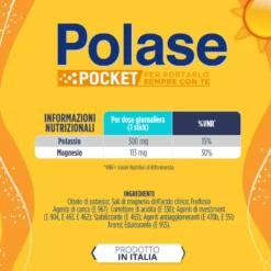 Polase Pocket Integratore Di Sali Minerali Gusto Arancia 14 Stick