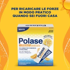 Polase Pocket Integratore Di Sali Minerali Gusto Arancia 14 Stick