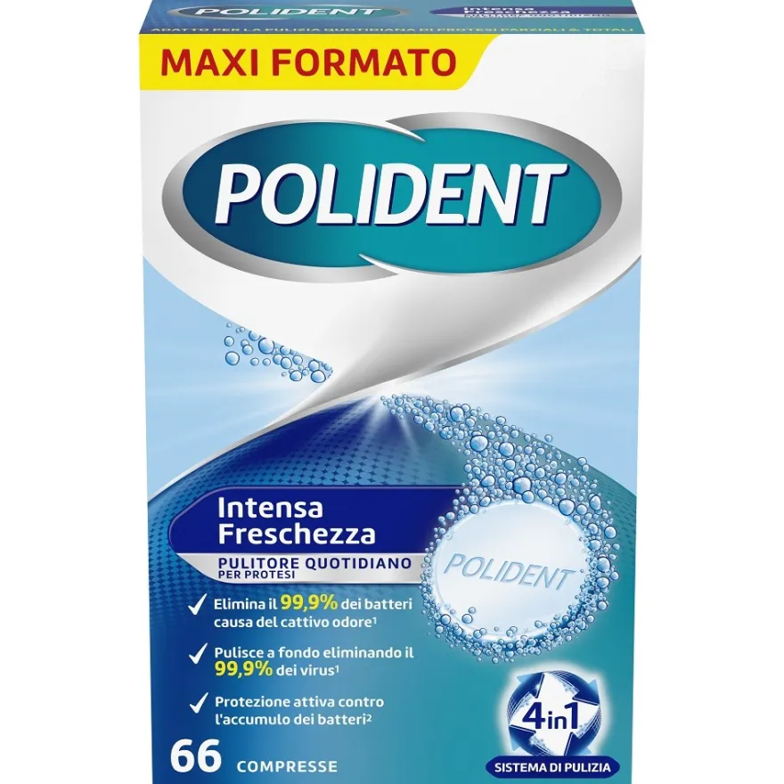 Polident Intensa Freschezza 66 Compresse