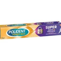 Polident Super Tenuta + Comfort Adesivo Per Protesi Dentale Tenuta Giornaliera Gusto Neutro 70g