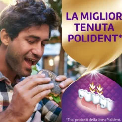 Polident Super Tenuta + Sigillante Adesivo Per Protesi Dentale Gusto Neutro 3 confezioni da 70g