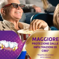 Polident Super Tenuta + Sigillante Adesivo Per Protesi Dentale Gusto Neutro 3 confezioni da 70g