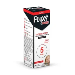 Pouxit Flash Lozione Spray Contro Pidocchi E Lendini 150ml + Pettine
