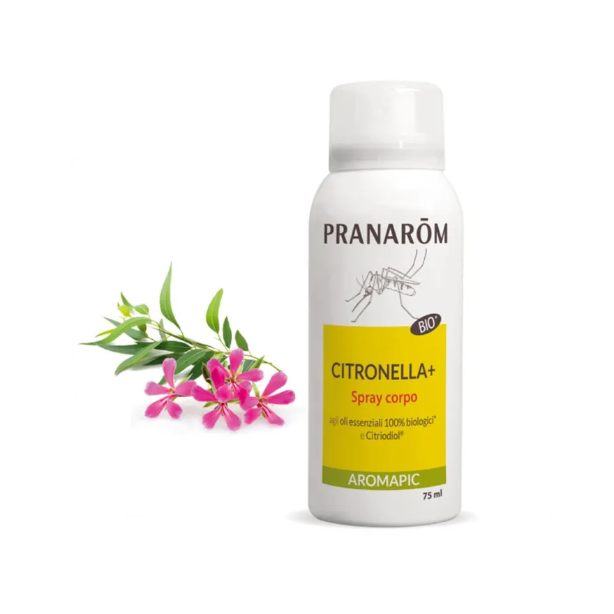 Pranarom Aromapic Bio Spray Corpo Citronella Anti-zanzare 100ml