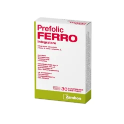 Prefolic Integratore Ferro 2 confezioni da 30 Compresse
