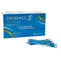 Probinul 5 Orosolubile Integratore Per Flora Batterica Intestinale 12 Bustine