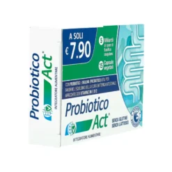 Probiotico Act Integratore Flora Batterica Intestinale 15 Capsule