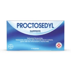 Proctosedyl Trattamento Sintomatico Emorroidi Ragadi Con Idrocortisone Acetato 6 Supposte