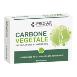 Profar Carbone Vegetale Per Ridurre Gonfiore 80 Compresse