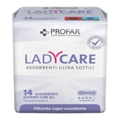 Profar Ladycare Assorbenti Anatomici Giorno Flusso Normale 14 Pezzi