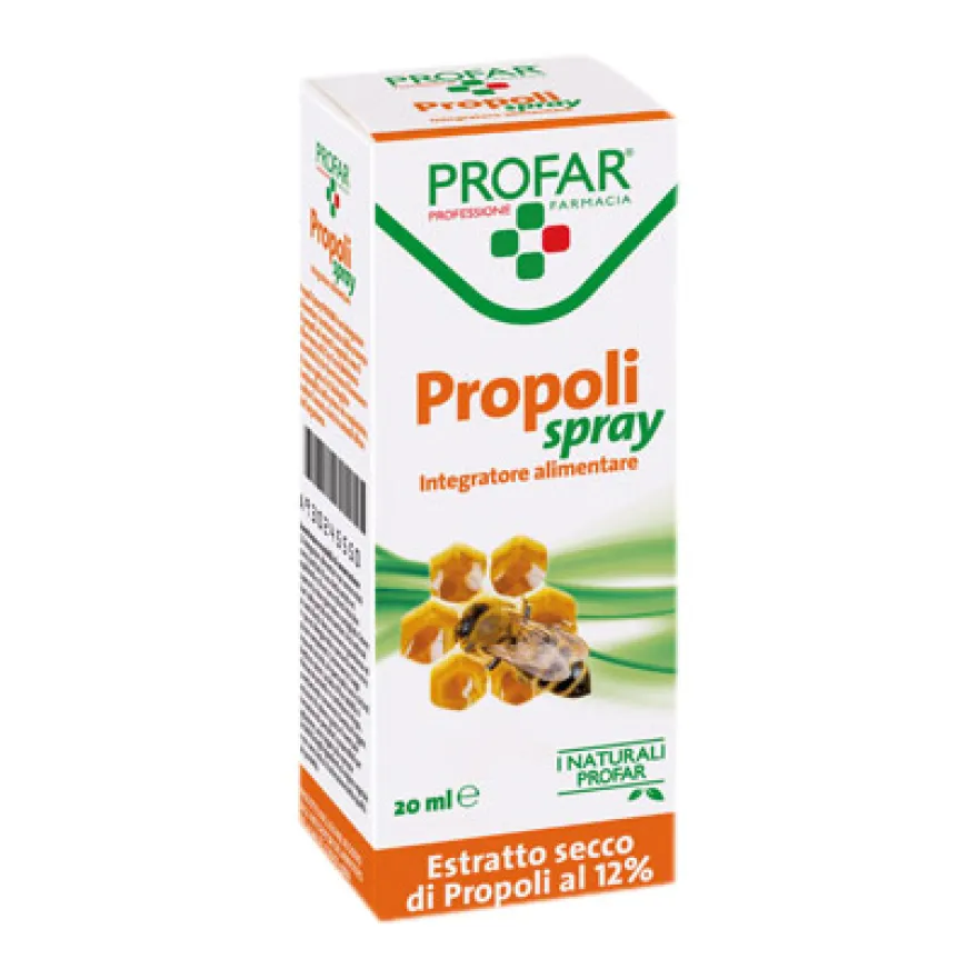 Profar Propoli Spray Integratore Vie Respiratorie 20ml