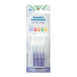 Profar Scovolini Interdentali Ultra Fine Iso 0 Lilla 0,6mm 6 Pezzi