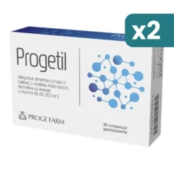 Progetil Integratore Vitaminico 2 confezioni da 30 Compresse