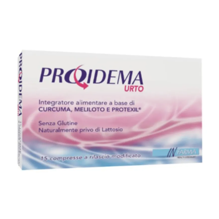 Proidema Urto Integratore Circolazione E Drenaggio 15 Compresse