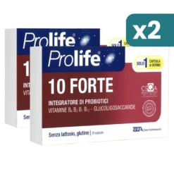 Prolife Forte probiotici equilibrio intestinale bipacco 2x20 capsule