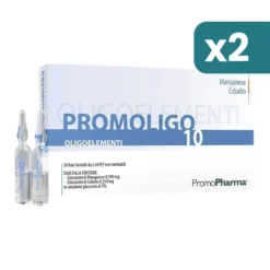 Promoligo 10 Manganese Cobalto 2 confezioni da 20 Fiale 2ml