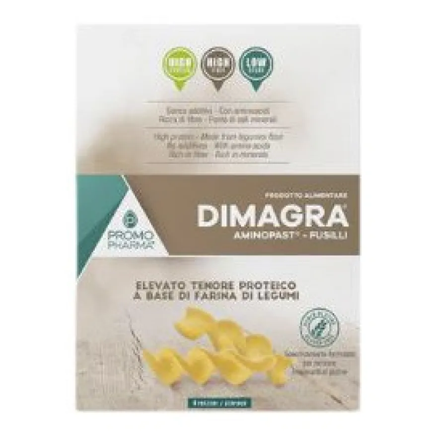 Promopharma Dimagra Fusilli Proteici Pasta Senza Glutine 4x40g