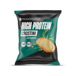 Promopharma High Protein Crostini Gusto Rosmarino Snack Proteico 50g