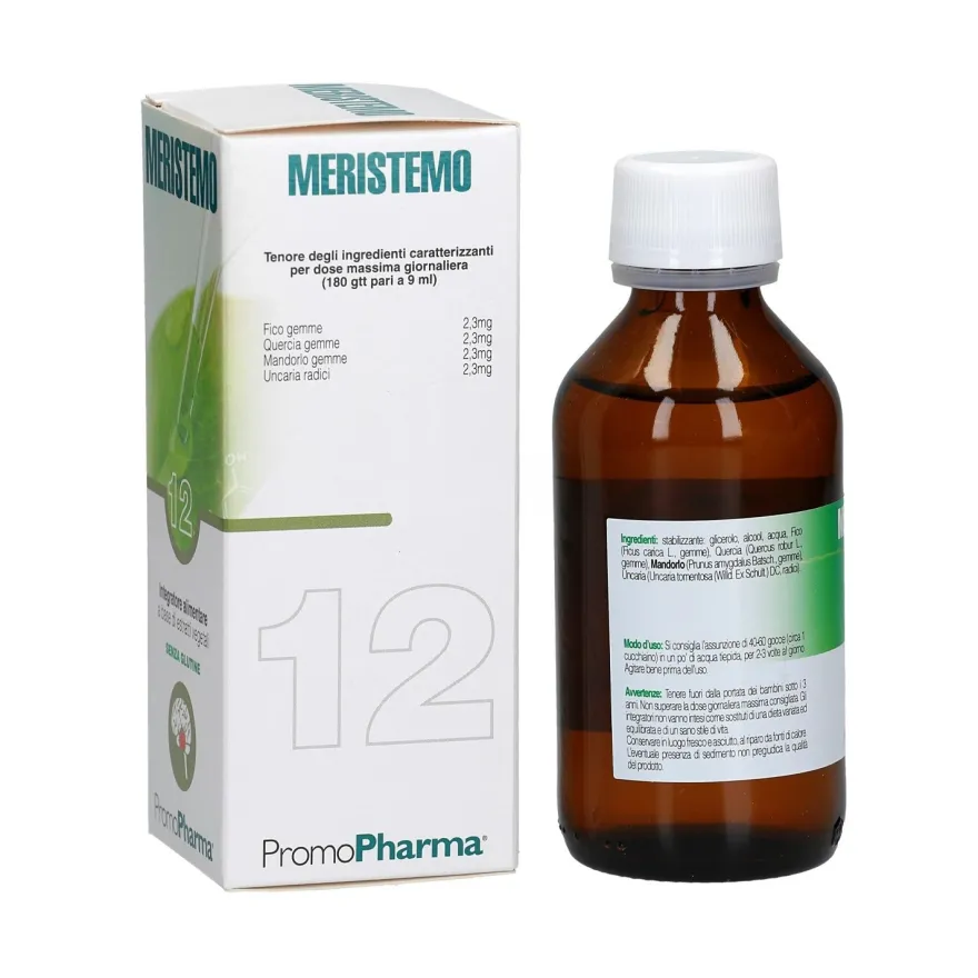 Promopharma Meristemo 12 Integratore Drenante 100ml