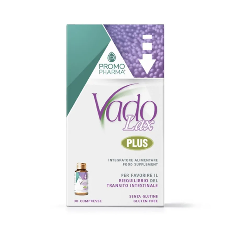 Promopharma Vado Lax Plus Integratore Regolarità Intestinale 30 Compresse