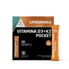 Promopharma Vitamina D3 + K2 Pocket Liposomiale Integratore Ossa E Difese 30 Stick