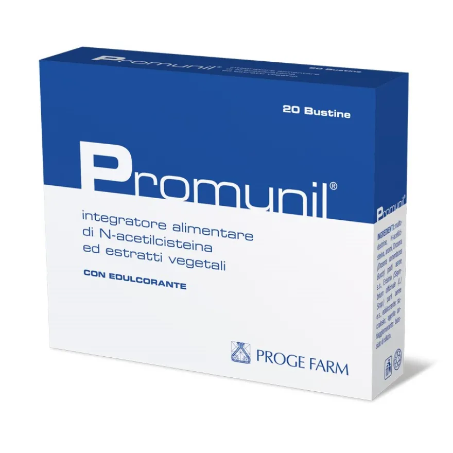 Promunil Integratore N-acetilcisteina 20 Bustine