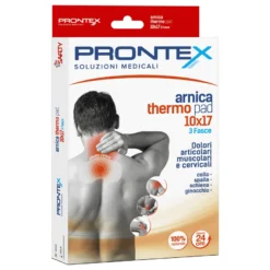 Prontex Fascia Arnica Thermo Pad Dolori Cervicali 10x17 3 Pezzi