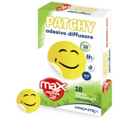 Prontex Max Defense Patchy Adesivo Diffusore Citronella Repellente Insetti 18 Pezzi