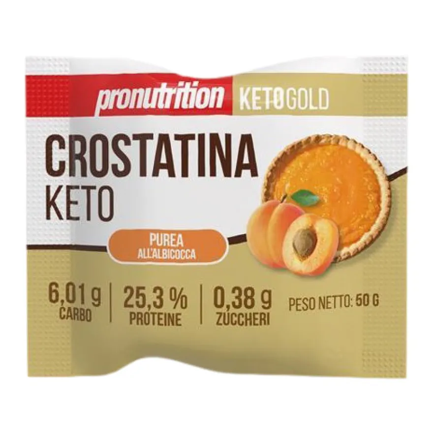 Pronutrition Crostatina Keto Purea Di Albicocca 50g 1 Pezzo