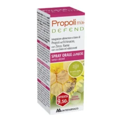 Propoli Mix Defend Spray Junior 30ml Gusto Fragola Per Gola