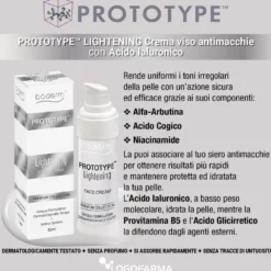 Prototype Lightening Crema Viso Antimacchie Con Acido Ialuronico 30ml