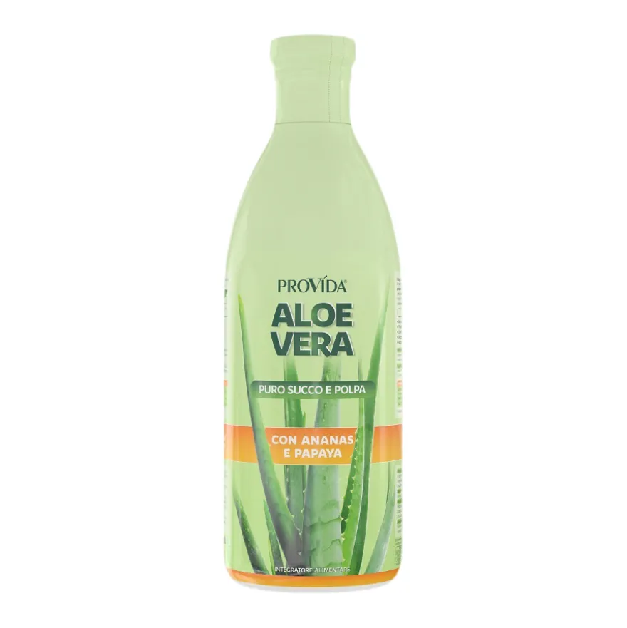 Provida Aloe Vera Puro Succo E Polpa Ananas Papaya 1 Litro