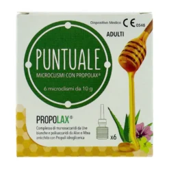 Puntuale Microclismi Con Propolax 6 Pezzi