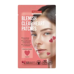 Purederm For Your Pure Skin Cerottini A Forma Di Cuore Per Imperfezioni 12 Pezzi