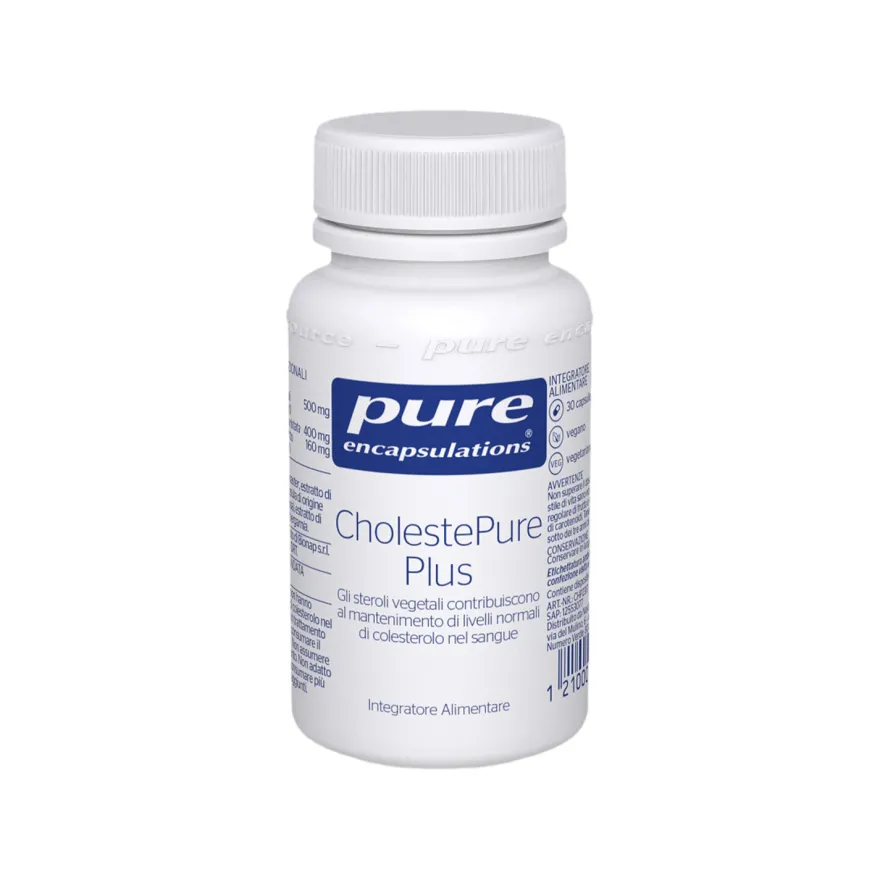 Pure Encapsulations Cholestepure Plus Integratore Controllo Colesterolo 30 Capsule