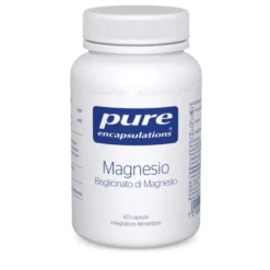 Pure Encapsulations Magnesio Bisglicinato Integratore Stanchezza E Affaticamento 60 Capsule