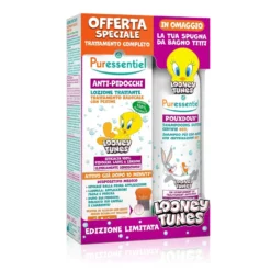 Puressentiel Cofanetto Antipidocchi Warner Lozione 100ml + Shampoo Pouxdoux Bio 200ml