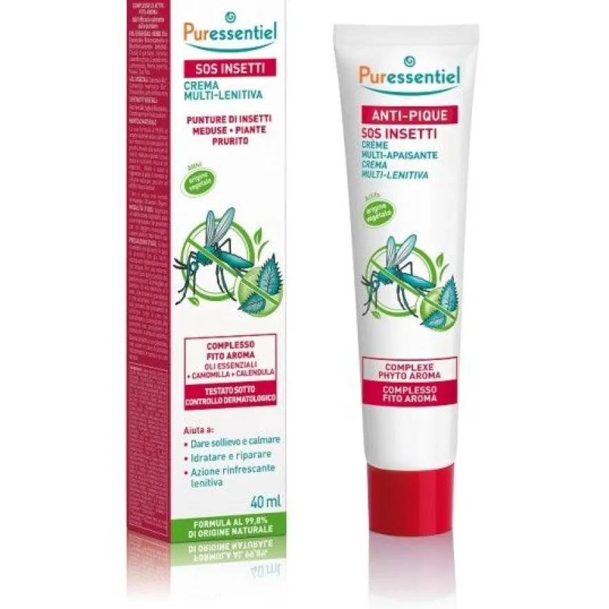 Puressentiel Sos Insetti Crema Multi Lenitiva Bio 40ml