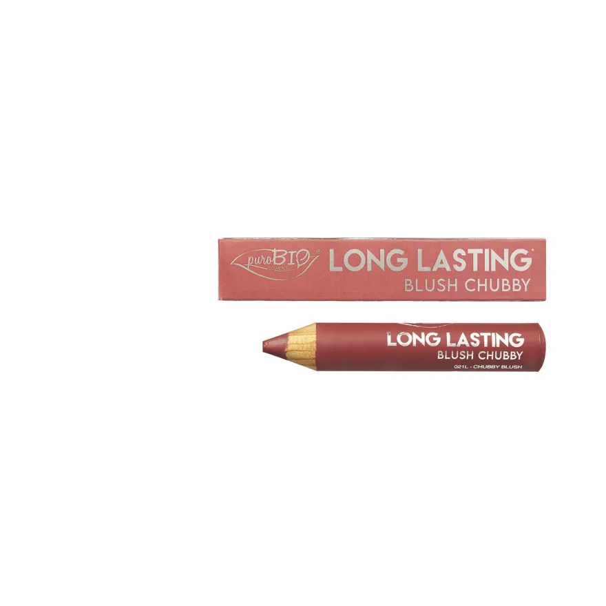 Purobio Cosmetics Blush Chubby Matitone Long Lasting 021l Nude Caldo