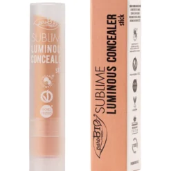 Purobio Cosmetics Sublime Luminous Concealer Stick 03 Correttore Illuminante Naturale 3,6ml