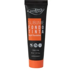 Purobio Fondotinta Fluido Sublime 04 Effetto Naturale Lunga Tenuta 30ml