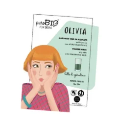 Purobio For Skin Olivia Maschera Viso Con Latte Di Spirulina 13g