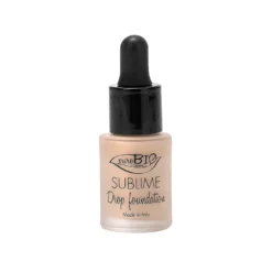 Purobio Sublime Drop Foundation Fondotinta Biologico 01