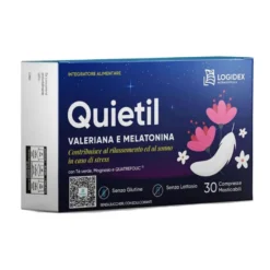 Quietil Valeriana E Melatonina Integratore Rilassamento E Sonno 30 Compresse Orosolubili