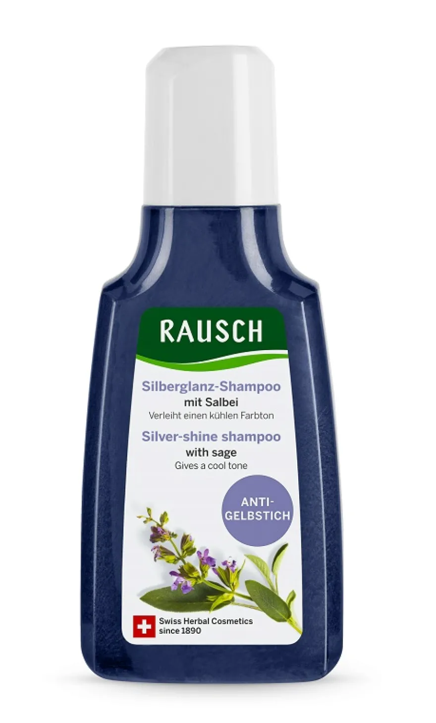 Rausch Shampoo Lucentezza Argentea Alla Salvia 40ml