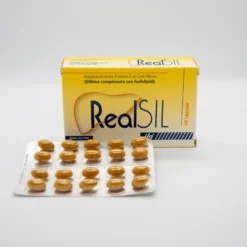 Realsil 40 Capsule Integratore Antiossidante Disitossicante Del Fegato Con Vitamina E E Cardo Mariano